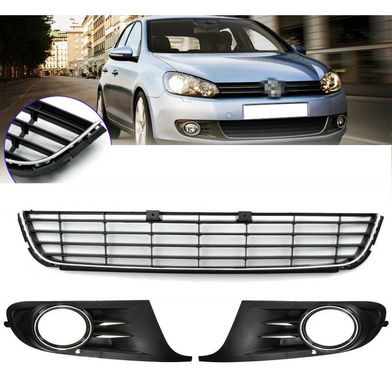 Set Grile Bara Fata Am Volkswagen Golf 6 2008 2013 Crom Arhiva Okazii Ro