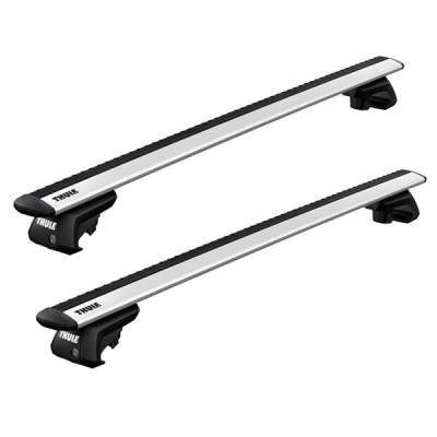 Bare Transversale Thule Evo Raised Silver Pentru Volkswagen Passat B