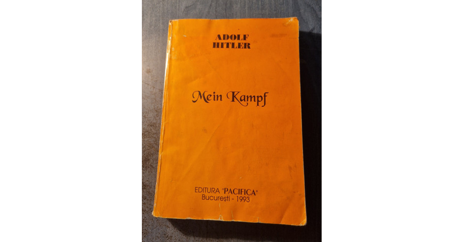 Mein Kampf Adolf Hitler 1993 Editie Necenzurata Okazii Ro