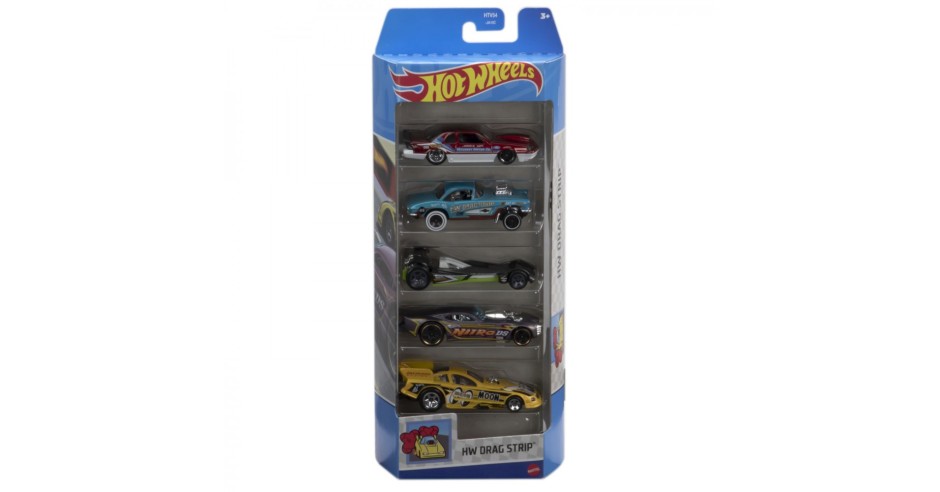 Mattel Set Masini Hot Wheels Cu Design HW Drag Strip Okazii Ro