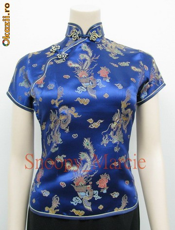 Bluza superba in stil chinezesc | arhiva Okazii.ro