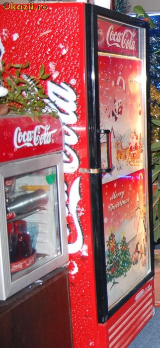 Frigider Coca Cola mare de exterior | arhiva Okazii.ro