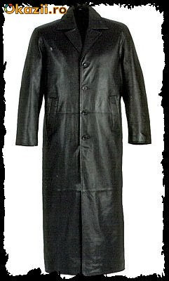 palton piele barbatesc matrix | arhiva Okazii.ro