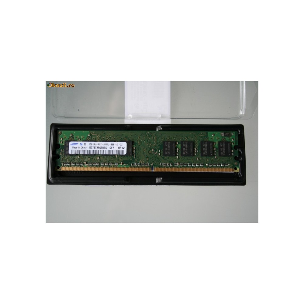 Samsung 1GB 1Rx8 PC2-6400U 666 12 ZZ 1GB DDR2 RAM | arhiva Okazii.ro