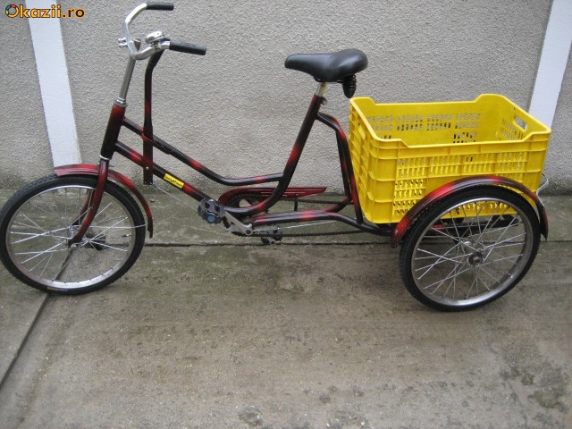 Tricicleta pentru adulti,bicicleta cu trei roti | arhiva Okazii.ro