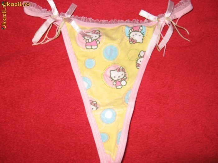 Tanga sexy HELLO KITTY | arhiva Okazii.ro