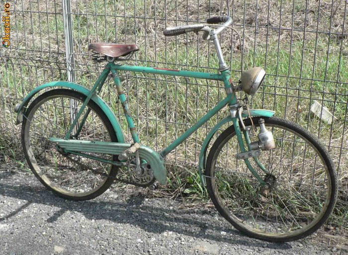 Bicicleta ruseasca veche - anii 60 - obiect de colectie | arhiva Okazii.ro