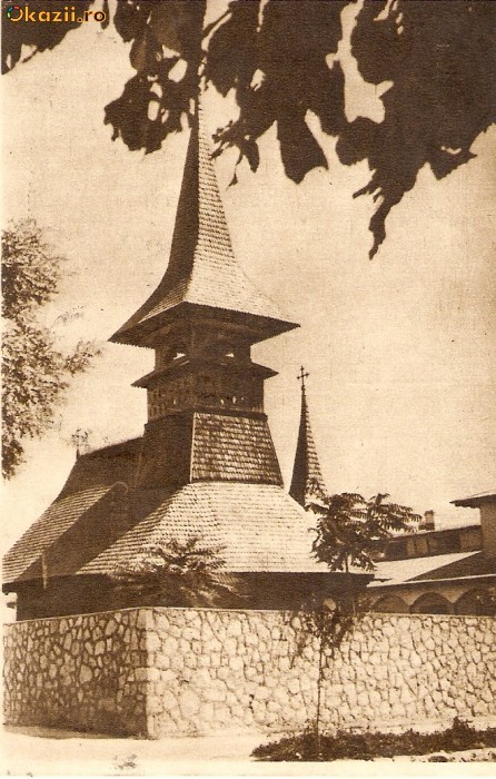 R 9097 Republica Populara Romana Techirghiol biserica de lemn circulata | Okazii.ro