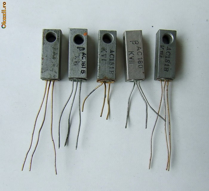 Tranzistori AC 180 si 181 | arhiva Okazii.ro