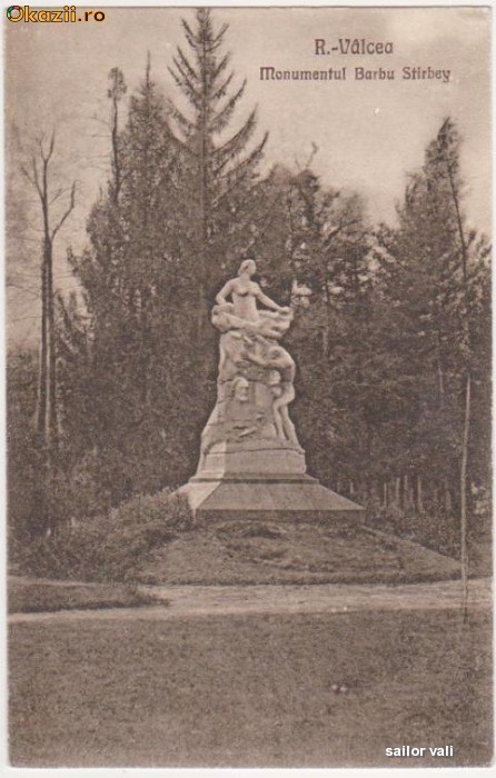 Ramnicu Valcea.Monumentul Barbu Stirbey,interbelica | Okazii.ro