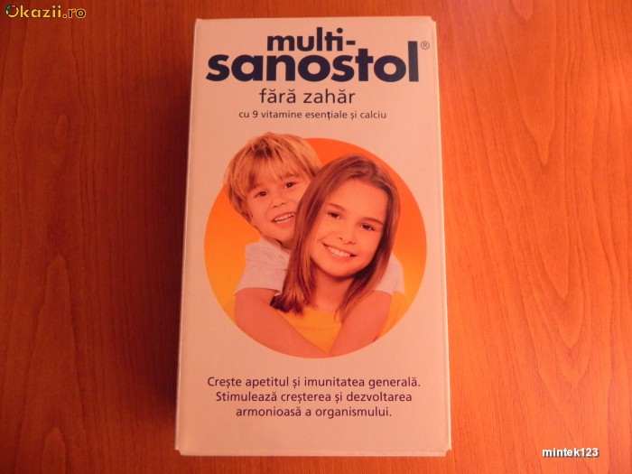 Vitamine Multi-Sanostol sirop | arhiva Okazii.ro