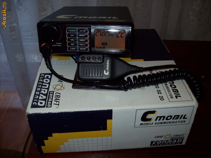 Statie radio CB CONRAD C-MOBIL | arhiva Okazii.ro