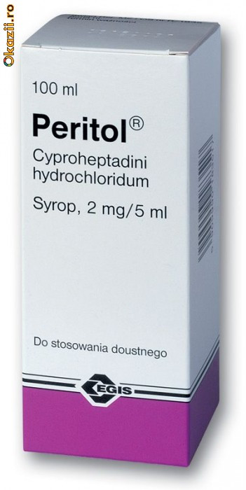 Peritol sirop clorhidrat de ciproheptadina 0,04g/100ml | arhiva Okazii.ro