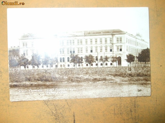 Carte Postala Oradea Liceul Emanuel Gojdu | Okazii.ro