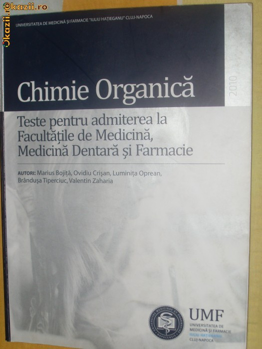 Teste Admitere Medicina UMF CLUJ | arhiva Okazii.ro