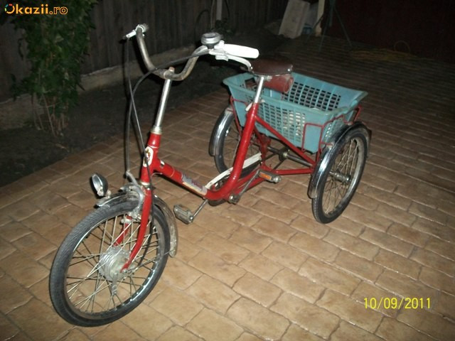 Triciclu Pegas (tricicleta adulti) | arhiva Okazii.ro