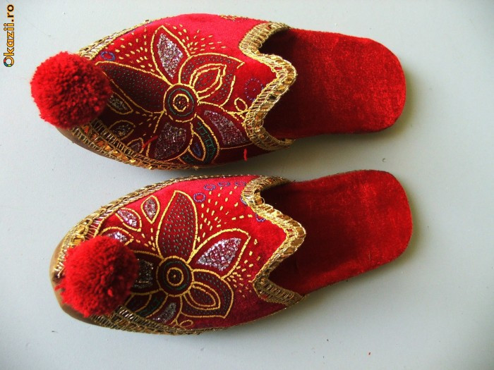Papuci,pantofi turcesti dama | arhiva Okazii.ro