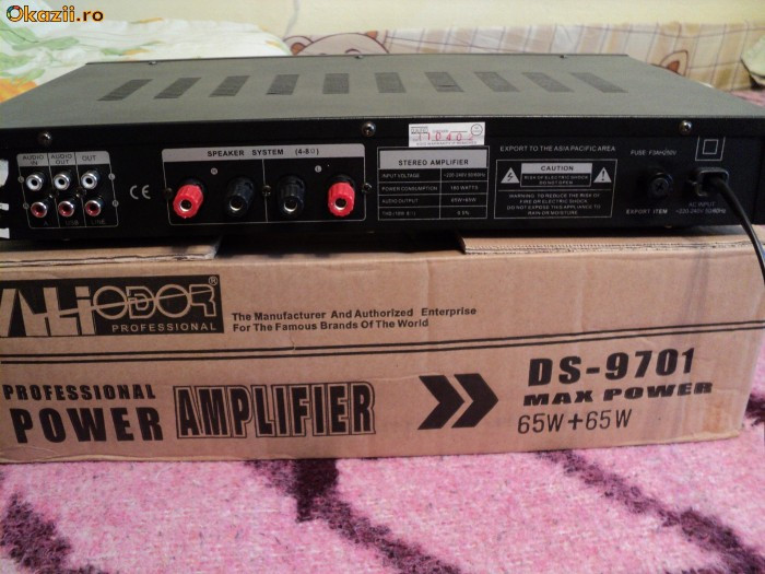 Vand Amplificator Vlliodor DS-9701 | arhiva Okazii.ro
