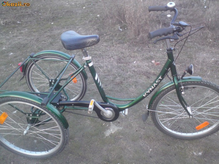 Tricicleta adulti bicicleta cu 3 trei roti