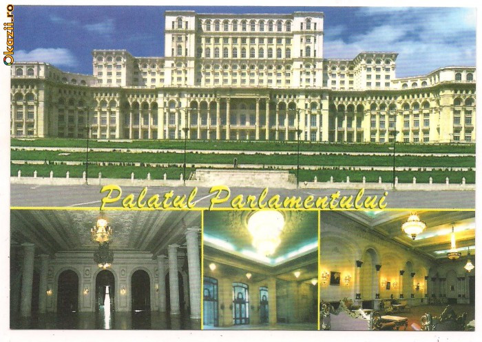 Carte postala-BUCURESTI=Palatul Parlamentului, Necirculata, Printata |  Okazii.ro