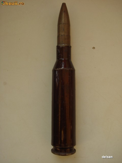 Cartus mitraliera (tub + glont ) | arhiva Okazii.ro