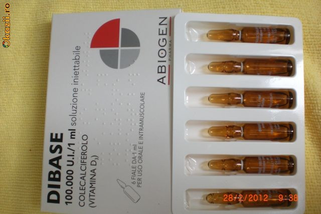 Vitamina D3 injectabila 100.000 UI/ ml DIBASE | arhiva Okazii.ro