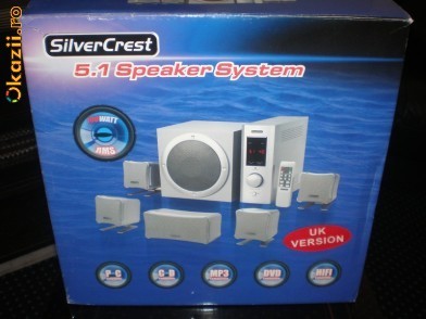 Silvercrest 5.1 hot sale speaker system