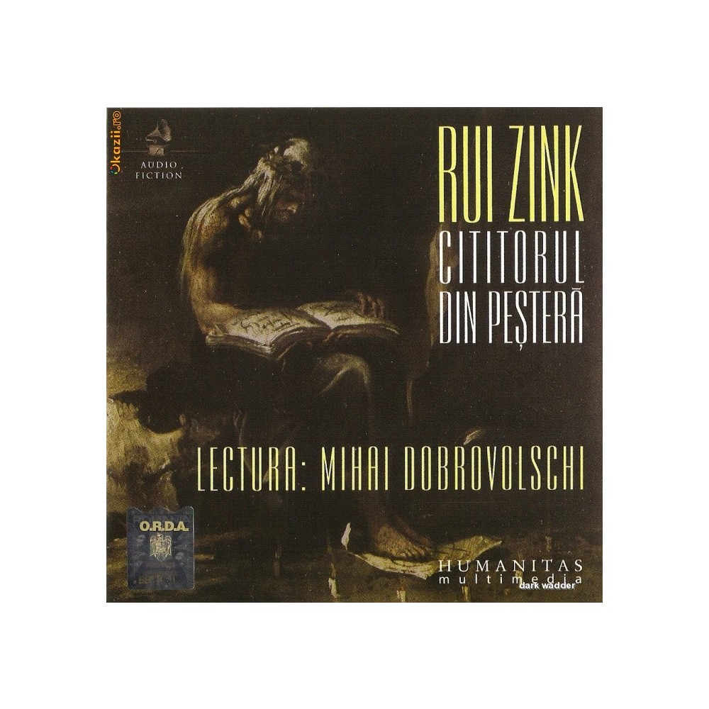 Rui Zink - Cititorul din pestera - audiobook in lectura lui Mihai