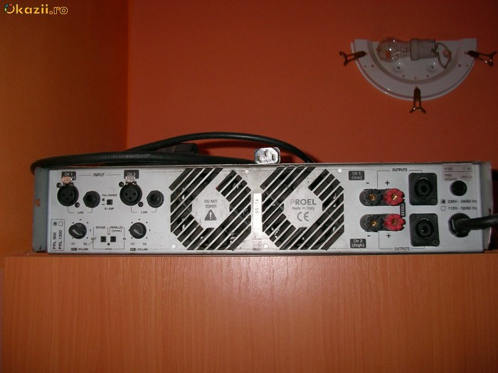 Vand amplificator profesional proel prl 900 | Okazii.ro