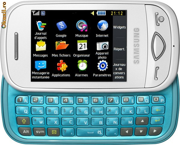 telefon samsung gt b3410 cu tastatura qwerty si touchscreen | arhiva  Okazii.ro