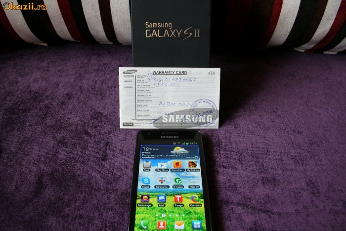 Samsung Galaxy S2 ca nou Garantie Altex | arhiva Okazii.ro