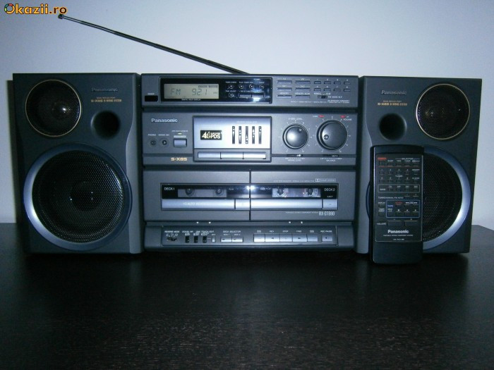 Dublu radio-casetofon Panasonic RX-CT 990 | arhiva Okazii.ro