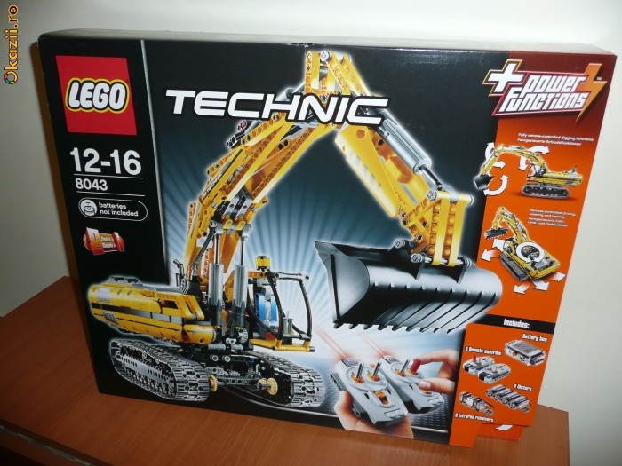 Lego 8043 - Motorized Excavator - NOU, sigilat - cel mai bun pret!