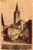 SIBIU Biserica evanghelica strada Turnului, editura PROGRESUL, Circulata, Printata