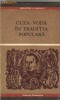 Cuza-Voda in traditia populara