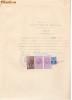 19 Document vechi fiscalizat -1937 -Braila- Certificat -filigran, Documente
