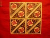 BLOC - ZIUA COSMONAUTILOR 1989 URSS ,1val.X8
