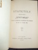 Statut-Soc. STATIVELE-Botosani-1909