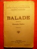 BALADE CULESE DE GEORGE COSBUC - ED. 1926
