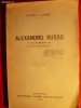 PETRE V. HANES - ALEXANDRU RUSSO - ed. 1930