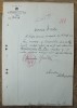 Document cu antet; Gimnaziul Alexandru cel Bun, Iasi, adresa semnata de director, 1922