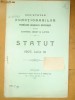 Statut Soc. functionarilor Primariei Buc. 1907
