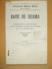 Dare de seama Soc. ,,MESTERUL MANOLE&amp;quot; Buc. 1912