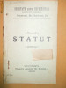 Statut Societate Represintari Buc. 1909