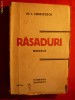 M.I.CHIRITESCU - RASADURI - NOVELE- Prima ed. 1914