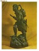 CPI (B18) SCULPTURA DOROBANTUL DE ETTORE FERRARI, Bucuresti, Necirculata, Fotografie
