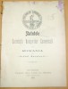 Statut Societatea Voiajorilor Comerciali București 1902, Ediție Princeps, Carte Bibliofilie, 14x18cm, 28pag.