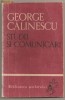(C14) STUDII SI COMUNICARI, DE GEORGE CALINESCU, EDITURA TINERETULUI, BUCURESTI, 1966