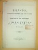 Bilantul Soc. ajutor coafori ,,Umanitatea&amp;quot; Buc. 1912