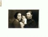 H FOTO 100 Ofiter cu familia -Julietta 1928 -sepia -necirculata.